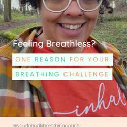 Feeling breathless? Here’s one of the reasons your breathing may have changed during perimenopause. 

So many menopause symptoms can cause breathlessness including 

- Heart Palpitations
- Anxiety 
- Insomnia / difficulty sleeping 
- Mood swings 
- Fatigue 
- Painful periods 

And if you are experiencing multiple at the same time you can only imagine what that is doing to your breathing. And unfortunately breathing challenges can make all of the above symptoms worse. 

But it’s not all doom and gloom, by having a daily practice you can improve your breathlessness and in turn support other symptoms. 

Do you have a daily routine that helps with your symptoms? Let me know in the comments

#menopause #perimenopause #breathlessness #breathingdifficulties #shortofbreath #menopausesymptoms
