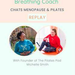 Your Friendly Breathing Coach Chats Menopause & Pilates 

Such a fab chat with the brilliant @me_michelle_smith  @thepilatespod all about her incredible experience with supporting women using her toolbox of goodies including pilates. 

We talked about joint health, pelvic floor health, the importance of feeling comfortable and confident in the place you exercise and so much more.

If you are watching on the replay ‘hiya’ thanks for joining. Please share it with a friend. 

#menopauseawarness #menopauseawarenessmonth #pausetotalk #menopausehealth #womenshealth